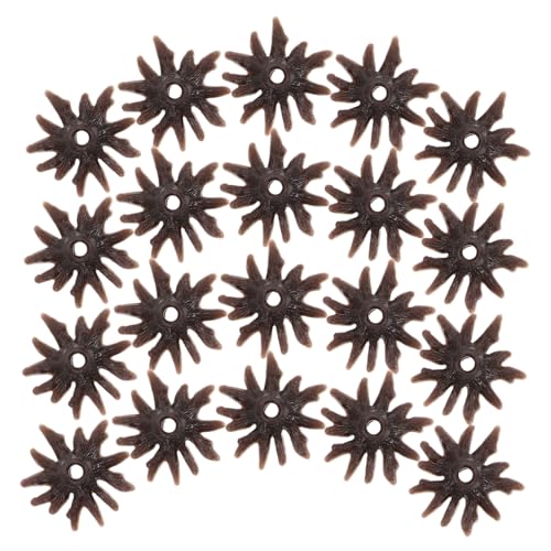 Supvox 50 Stück Modellbaum Basen aus Kunststoff Stabile Miniatur Baumständer für DIY Landschaftsbau Realistische Baumfüße für Architekturmodelle Einfache Montage für Modellbau und von Supvox