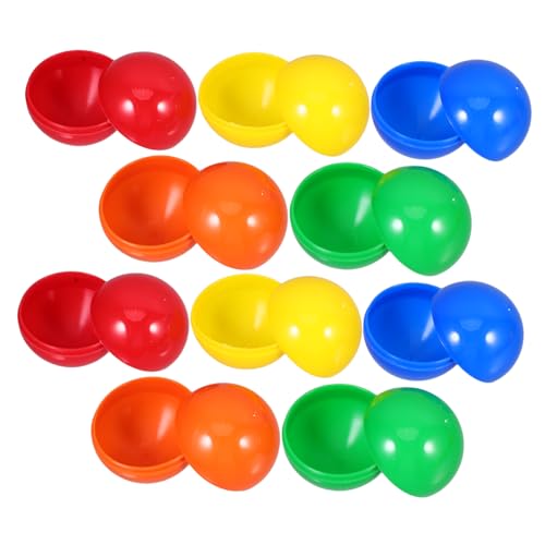Supvox 50 Stück Öffnbare Lotteriekugeln Bunte Raffle Bälle für Partys für Verlosungen Füllbare Spielbälle aus Kunststoff Zufällige Farben Supvox 50 Stück Öffnbare Lotteriekugeln Bunte Raffle Bälle für Partys für Verlosungen Füllbare Spielbälle aus Kunststoff Zufällige Farben von Supvox