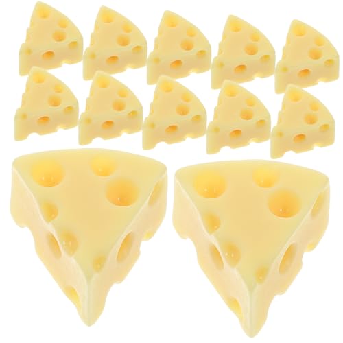 Supvox 50 Stück Simulationskäsemodell Essen Künstlich Realistisches Spielfutter Simulierter Käse Hauskäse-Modell Lebensmittelmodelle Szene Dekore Selber Machen Yellow Harz Supvox 50 Stück Simulationskäsemodell Essen Künstlich Realistisches Spielfutter Simulierter Käse Hauskäse-Modell Lebensmittelmodelle Szene Dekore Selber Machen Yellow Harz von Supvox