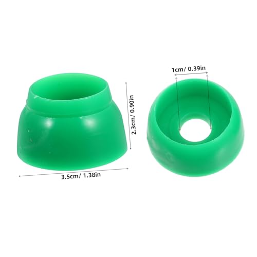 Supvox 50 Stück Spielplatz Schrauben Schutzkappen aus Grünem Kunststoff Sicherheits-nusskappen für Kinderspielgeräte Bolzenschutz für Rutschbahnen und Spielplatzausstattung Supvox 50 Stück Spielplatz Schrauben Schutzkappen aus Grünem Kunststoff Sicherheits-nusskappen für Kinderspielgeräte Bolzenschutz für Rutschbahnen und Spielplatzausstattung von Supvox