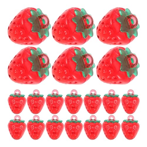 Supvox 50 Stück Süße Harz Frucht Anhänger für DIY Schmuck Ohrringe Armbänder Schlüsselanhänger Bastelzubehör Supvox 50 Stück Süße Harz Frucht Anhänger für DIY Schmuck Ohrringe Armbänder Schlüsselanhänger Bastelzubehör von Supvox