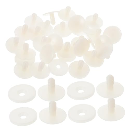 Supvox 50 Stück Teiliges Drehbare Kunststoff puppengelenke DIY Puppenzubehör für Bären Tierfiguren Herstellung Einfache Montage Langlebig und Sicher für Kinderbasteln Supvox 50 Stück Teiliges Drehbare Kunststoff puppengelenke DIY Puppenzubehör für Bären Tierfiguren Herstellung Einfache Montage Langlebig und Sicher für Kinderbasteln von Supvox