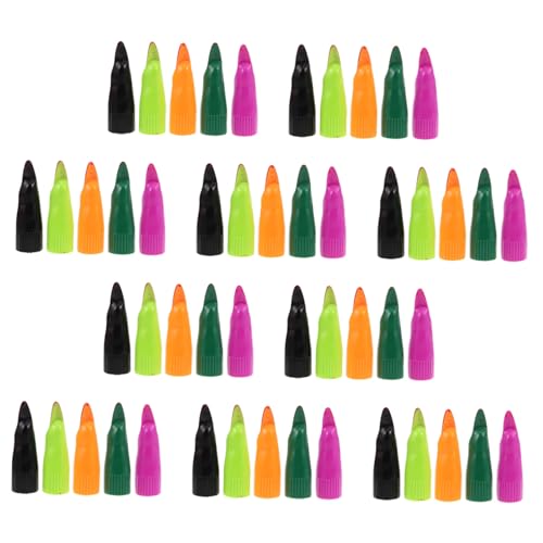 Supvox 50 Stück Teiliges Halloween Nagelset Bunte Hexen-fingernägel aus Langlebige Bequeme Cosplay Fingerkappen in Orange Violett Grün und Schwarz für Party Kostüm und Festival Supvox 50 Stück Teiliges Halloween Nagelset Bunte Hexen-fingernägel aus Langlebige Bequeme Cosplay Fingerkappen in Orange Violett Grün und Schwarz für Party Kostüm und Festival von Supvox