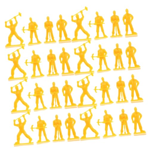 Supvox 50 Stück Teiliges Miniatur Bauarbeiter aus Sicherem Detailreiche Tragbare Figuren für Kinderzimmerdekoration und Sammlungen Desktop für Jungen und Mädchen Supvox 50 Stück Teiliges Miniatur Bauarbeiter aus Sicherem Detailreiche Tragbare Figuren für Kinderzimmerdekoration und Sammlungen Desktop für Jungen und Mädchen von Supvox