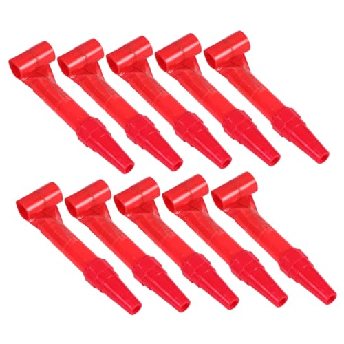 Supvox 50 Stück Teiliges Partybläser mit Frosch Eidechsen zunge Bunte Tröten für Geburtstagsfeiern und Neujahrsfeste Interaktive Noisemaker für Spielerische Motorikentwicklung von Supvox