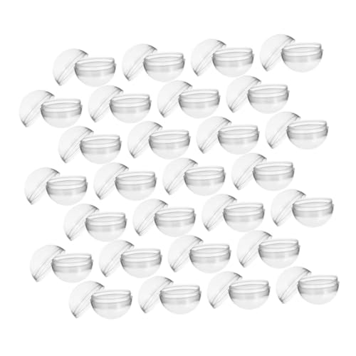 Supvox 50 Stück Transparente Runde Kapseln für Spielzeugautomaten Leere Kunststoffkugeln zur Aufbewahrung von Perlen Mini Capsules für und Sammlungen Supvox 50 Stück Transparente Runde Kapseln für Spielzeugautomaten Leere Kunststoffkugeln zur Aufbewahrung von Perlen Mini Capsules für und Sammlungen von Supvox