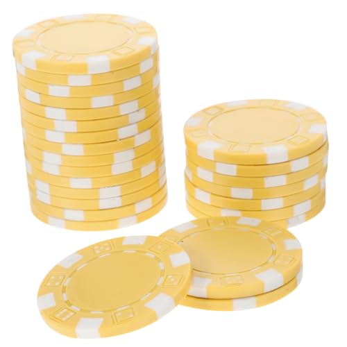 Supvox 50 Stück Unterhaltungskreis Film Zähler für Pokerspiele Jetons Poker-Gaming-Chips Pokerchip-Münze Plastikkarten chip Spielmarken Gaming-Chips aus Kunststoff Weiß Supvox 50 Stück Unterhaltungskreis Film Zähler für Pokerspiele Jetons Poker-Gaming-Chips Pokerchip-Münze Plastikkarten chip Spielmarken Gaming-Chips aus Kunststoff Weiß von Supvox