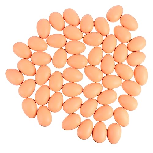 Supvox 50 Stücke Eier Für Farbe Gefälschte Große Weiße Dekorationen Ornament Kleinkind Kind Ostern DIY Kunststoff Khaki Supvox 50 Stücke Eier Für Farbe Gefälschte Große Weiße Dekorationen Ornament Kleinkind Kind Ostern DIY Kunststoff Khaki von Supvox