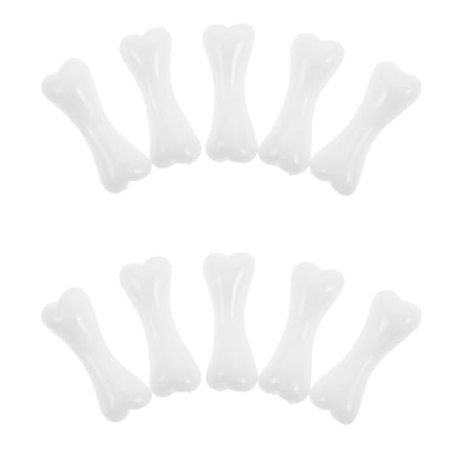 Supvox 500 Stück Mini Skelett Knochen Weiß Kunststoff Fake Bones für Halloween Party Dekoration Cosplay Bühnenrequisiten Kreatives Rollenspiel Zubehör von Supvox