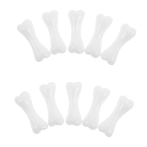 Supvox 500 Stück Mini Skelettknochen Weiß Kunststoff Cosplay Requisiten für Halloween Party Dekoration Kreative Bastelaccessoires für Kostümspiele und Bühnenauftritte von Supvox