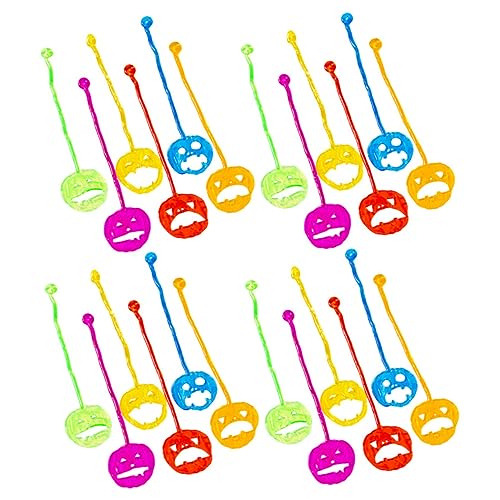 Supvox 50Stücke Dehnbare Halloween Kürbisse Klebrige Requisiten Für Streiche Elastische Spielzeuge Zur Verbesserung Der Hand Auge Koordination Für Freunde von Supvox