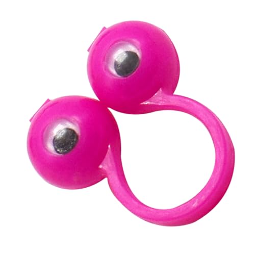 Supvox 50Stücke Fingerpuppen Mit Wackelnden Augen Süßes Für Puppenspiele Geschichtenerzählen Und Partys Zufällige Farben von Supvox