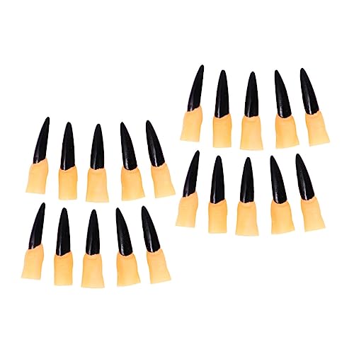 Supvox 50Stücke Halloween Zombie Fingerabdeckungen Einzigartige Praktische Requisiten Für Gruselige Partys Für Erwachsene Bequem Und Langlebig Supvox 50Stücke Halloween Zombie Fingerabdeckungen Einzigartige Praktische Requisiten Für Gruselige Partys Für Erwachsene Bequem Und Langlebig von Supvox