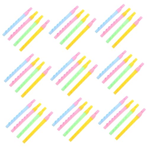 Supvox 50pcs Kleinkindrekorder Anfänger Klarinette 6-Loch- Für Kinder Tragbare Windinstrumente Kinder Musikspielzeug Musikspielzeug Zum Lernen Und Üben von Supvox