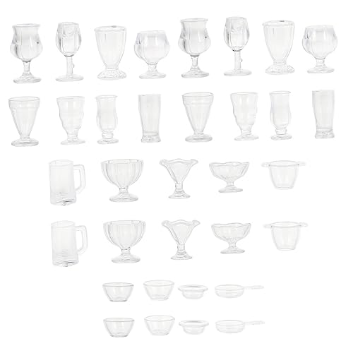 Supvox 51 Stück Bonbon-Modell bastel Set für für kinderspielzeug miniaturhaus weihnachsgeschenke Mini -Hausdekoration Mini-Verzierung Kochgeschirr-Modell Plastik Supvox 51 Stück Bonbon-Modell bastel Set für für kinderspielzeug miniaturhaus weihnachsgeschenke Mini -Hausdekoration Mini-Verzierung Kochgeschirr-Modell Plastik von Supvox