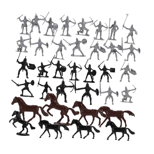 Supvox 52 Stück Mini-People-Modelle Ritterspielzeug Männer Figur Soldat Miniaturen Miniaturszenen Menschenmodelle Realistische Miniaturmenschen Winzige Leute Plastik Supvox 52 Stück Mini-People-Modelle Ritterspielzeug Männer Figur Soldat Miniaturen Miniaturszenen Menschenmodelle Realistische Miniaturmenschen Winzige Leute Plastik von Supvox