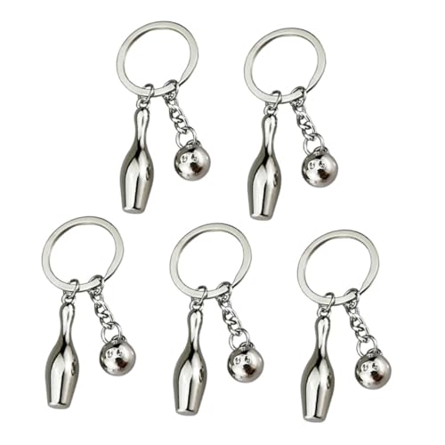 Supvox 5Stücke Bowling Schlüsselanhänger Aus Langlebigem Material Mitgebsel Für Bowling Partys Und Einzigartiges Accessoire Für Taschen Und Rucksäcke Supvox 5Stücke Bowling Schlüsselanhänger Aus Langlebigem Material Mitgebsel Für Bowling Partys Und Einzigartiges Accessoire Für Taschen Und Rucksäcke von Supvox