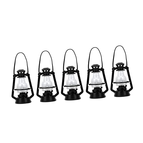 Supvox 5Stücke Kerosinlampe Retro Öllampen Modell für Häuser Dekorative Accessoires für DIY Projekte und Fotografie Langlebig und Sicher von Supvox