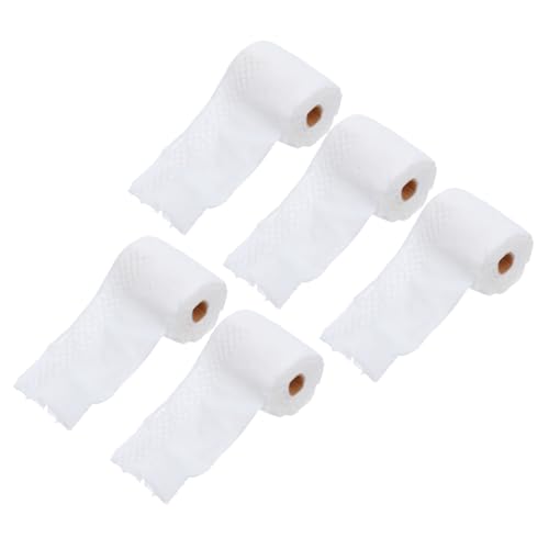Supvox 5Stücke Papierrollen Puppenhaus Accessoire Sichere Servietten Miniaturmodelle für Rollenspiel und Kreative Dekoration und DIY Projekte Supvox 5Stücke Papierrollen Puppenhaus Accessoire Sichere Servietten Miniaturmodelle für Rollenspiel und Kreative Dekoration und DIY Projekte von Supvox