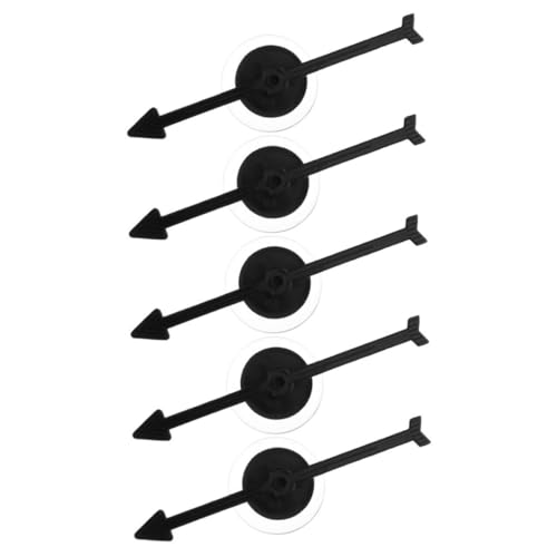 Supvox 5Stücke Saugnapf Pfeilspinner für Brettspiele Wiederverwendbare Spielrequisiten für Partys Einfach zu Bedienen für Familie und Freunde Sicheres Design von Supvox