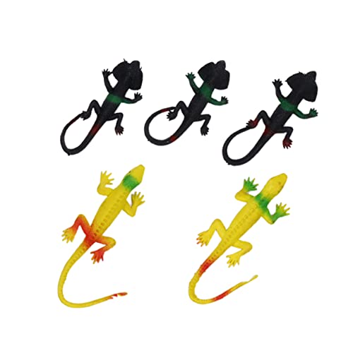 Supvox 5Stücke Teiliges Set Realistischer Eidechsenfiguren Aus Dekoration Für Halloween Und Aprilscherze von Supvox