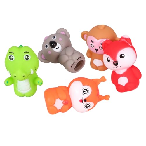 Supvox 5Stücke Tier Fingerpuppen Interaktive Handpuppen Für Eltern Pädagogisches Für Geschichtenerzählung Und Frühkindliche von Supvox