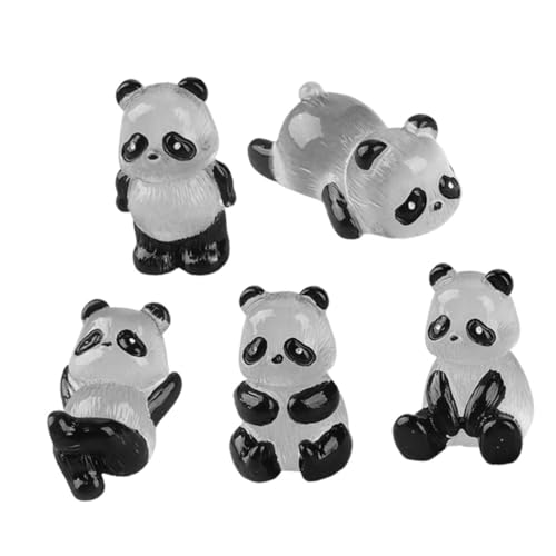Supvox 5stücke Miniatur Panda Figuren Leuchtendes Panda Deko Für Garten Mikrolandschaften Süße Tierfiguren Für Kreative DIY Projekte Supvox 5stücke Miniatur Panda Figuren Leuchtendes Panda Deko Für Garten Mikrolandschaften Süße Tierfiguren Für Kreative DIY Projekte von Supvox