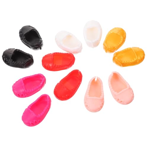 Supvox 6 Paar Babyschuhe Winzige Kleinkindpuppe Süße Hohe Spielzeughausschuhe Mikrolandschafts Requisiten Simulationsschuhe Modelle Kleine Requisiten Kleine Supvox 6 Paar Babyschuhe Winzige Kleinkindpuppe Süße Hohe Spielzeughausschuhe Mikrolandschafts Requisiten Simulationsschuhe Modelle Kleine Requisiten Kleine von Supvox