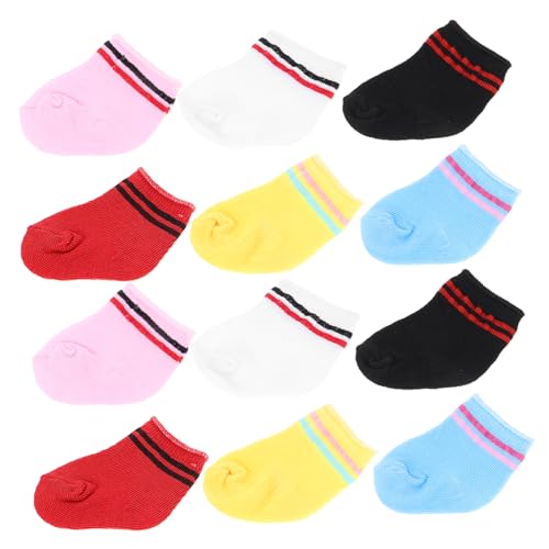 Supvox 6 Paar Puppensocken Babysocken Babypuppe Mädchensocken Puppenhauszubehör Weibliches Figurenzubehör Puppenkostüme Puppenschuhe Socken Puppenzubehör Actionfigurenzubehör Stoff Supvox 6 Paar Puppensocken Babysocken Babypuppe Mädchensocken Puppenhauszubehör Weibliches Figurenzubehör Puppenkostüme Puppenschuhe Socken Puppenzubehör Actionfigurenzubehör Stoff von Supvox