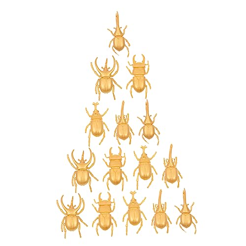 Supvox 6 Sätze Realistische Insektenmodell Spielzeuge Detailgetreue Käferfiguren für Pädagogisches Tiermodellspielzeug für Halloween Party Fantasievolles Lernspielzeug und Dekoration von Supvox