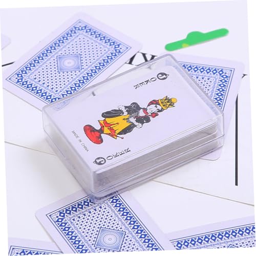 Supvox 6 Sätze Teiliges Mini pokerkartenset für Kleine Spielkarten mit Kunststoffbox Leicht und Kompakt als Reise Partyspielzeug für Kindergeburtstag und Freizeitspaß Supvox 6 Sätze Teiliges Mini pokerkartenset für Kleine Spielkarten mit Kunststoffbox Leicht und Kompakt als Reise Partyspielzeug für Kindergeburtstag und Freizeitspaß von Supvox