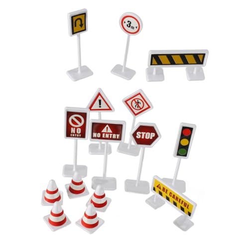 Supvox 6 Sätze Teiliges Verkehrszeichen Spielset für Pädagogische Bunte Straßensignalmodelle Realistische Lernspielzeuge für Straßenregeln und Rollenspiele Supvox 6 Sätze Teiliges Verkehrszeichen Spielset für Pädagogische Bunte Straßensignalmodelle Realistische Lernspielzeuge für Straßenregeln und Rollenspiele von Supvox