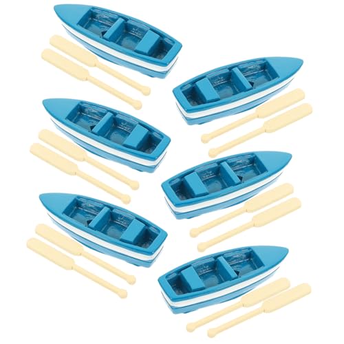 Supvox 6 Sets Mikro Landschaftsboot Spielzeugbausätze Strand Puppenhaus Flaches Segelboot Mini Segelboot Modellbausatz Ruder Basteln Gartensimulation Bootsmodell Ruderboot Supvox 6 Sets Mikro Landschaftsboot Spielzeugbausätze Strand Puppenhaus Flaches Segelboot Mini Segelboot Modellbausatz Ruder Basteln Gartensimulation Bootsmodell Ruderboot von Supvox