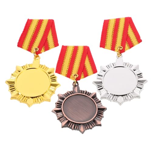 Supvox 6 Stk sportliche Medaillen rep die delegierten Goldmedaille Spielset für Kinder Kinderkleidung Kinderspielzeug Legierungsmedaille Ehrenmedaille aus Metall Junge die Medaille Mann von Supvox