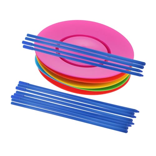 Supvox 6 Stück 6 Jonglierstöcke Rotationswerkzeugsatz Gyroplatte drehbarer Plattenständer Sich drehende Platten Porzellanspielzeug Sich drehender Essteller Jonglierspielzeug Plastik Supvox 6 Stück 6 Jonglierstöcke Rotationswerkzeugsatz Gyroplatte drehbarer Plattenständer Sich drehende Platten Porzellanspielzeug Sich drehender Essteller Jonglierspielzeug Plastik von Supvox