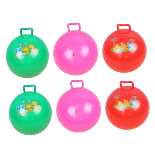 Supvox 6 Stück Aufblasbare Handballspielzeuge für Cartoon Design Bouncy Ball mit Griff für Outdoor Spiele und Bewegungsförderung Groß Farben Zufällig Zufällige Farbe Supvox 6 Stück Aufblasbare Handballspielzeuge für Cartoon Design Bouncy Ball mit Griff für Outdoor Spiele und Bewegungsförderung Groß Farben Zufällig Zufällige Farbe von Supvox