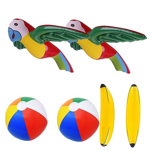 Supvox 6 Stück Aufblasbare Spielzeuge Aufblasbare Spielsachen Für Den Strand Badespielzeug Colorful Supvox 6 Stück Aufblasbare Spielzeuge Aufblasbare Spielsachen Für Den Strand Badespielzeug Colorful von Supvox