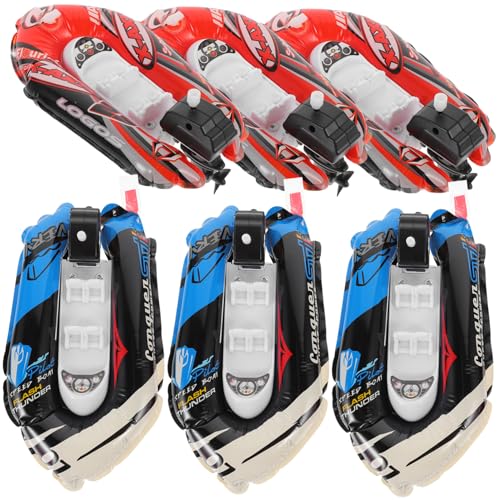 Supvox 6 Stück Aufblasbares Schnellbootspielzeug dartscheibe babyspielzeug kinderspielzeug badewanne Wasserspielspielzeug lustiges Springbrunnenspielzeug PVC rot Supvox 6 Stück Aufblasbares Schnellbootspielzeug dartscheibe babyspielzeug kinderspielzeug badewanne Wasserspielspielzeug lustiges Springbrunnenspielzeug PVC rot von Supvox