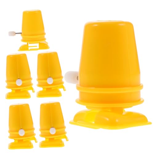 Supvox 6 Stück Clockwork Bewegung Kunststoff Ersatz für Aufziehroboter DIY Bastelzubehör Teiliges Gelb für Herstellung und Reparatur Supvox 6 Stück Clockwork Bewegung Kunststoff Ersatz für Aufziehroboter DIY Bastelzubehör Teiliges Gelb für Herstellung und Reparatur von Supvox