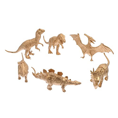 Supvox 6 Stück Dinosaurier-Modell Dinosaurier- Hausdekorationen für Zuhause Heimdekoration Miniatur-Dinosaurierfigur Dinosaurier-Mini- Kinderspielzeug Plastik Golden Supvox 6 Stück Dinosaurier-Modell Dinosaurier- Hausdekorationen für Zuhause Heimdekoration Miniatur-Dinosaurierfigur Dinosaurier-Mini- Kinderspielzeug Plastik Golden von Supvox