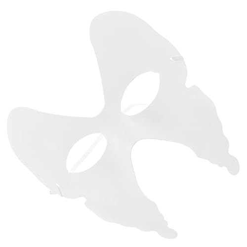 Supvox 6 Stück Diy Schmetterlingsmasken Weiße Papiermasken zum Bemalen für Kreative Projekte für Partys Hochzeiten und Besondere Anlässe Supvox 6 Stück Diy Schmetterlingsmasken Weiße Papiermasken zum Bemalen für Kreative Projekte für Partys Hochzeiten und Besondere Anlässe von Supvox