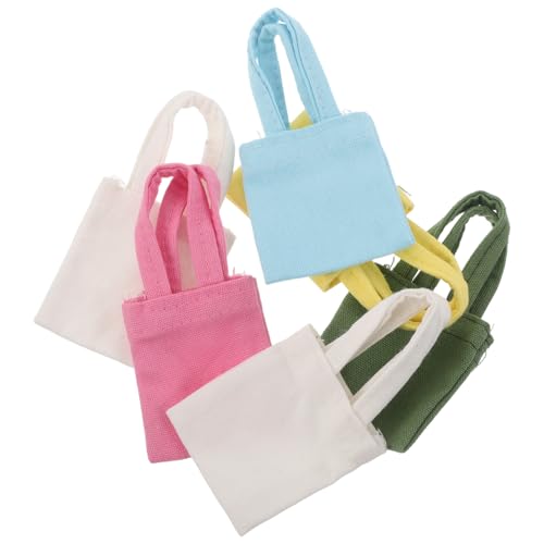 Supvox 6 Stück Doll House -Tasche Miniatur-Puppentaschenmodelle dekorative Miniatur-Umhängetasche Puppe Dressing Bag Puppen-Ankleidetasche Puppen -Einkaufstasche Segeltuch Supvox 6 Stück Doll House -Tasche Miniatur-Puppentaschenmodelle dekorative Miniatur-Umhängetasche Puppe Dressing Bag Puppen-Ankleidetasche Puppen -Einkaufstasche Segeltuch von Supvox