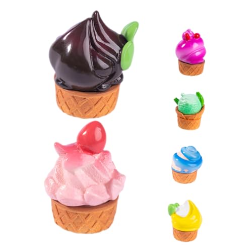 Supvox 6 Stück Eiscreme Figuren Künstliche Eiscreme Waffeln für Deko Kreatives DIY Zubehör für Sommer Realistische Lebensmittel Requisiten für Fotografie und Bastelprojekte Supvox 6 Stück Eiscreme Figuren Künstliche Eiscreme Waffeln für Deko Kreatives DIY Zubehör für Sommer Realistische Lebensmittel Requisiten für Fotografie und Bastelprojekte von Supvox