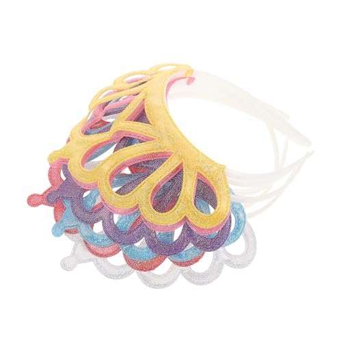 Supvox 6 Stück Elegante Prinzessinnen Haaraccessoires für Kinderpartys Fotografie Leichtes und Bequemes Diadem von Supvox