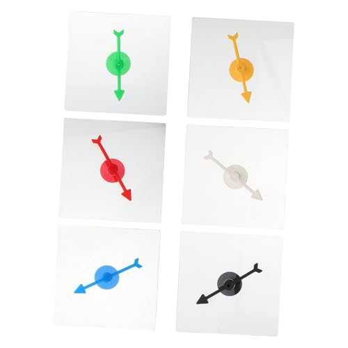 Supvox 6 Stück Fördert Kognitive Fähigkeiten Hand Auge Koordination Kunststoffspielstücke für DIY Brettspiele Klassenzimmeraktivitäten Supvox 6 Stück Fördert Kognitive Fähigkeiten Hand Auge Koordination Kunststoffspielstücke für DIY Brettspiele Klassenzimmeraktivitäten von Supvox