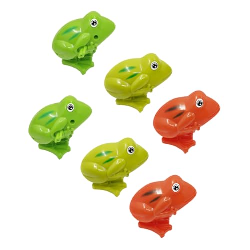 Supvox 6 Stück Frosch Springspielzeug Kreatives Aufziehspielzeug Lustiges Kinderspielzeug Uhrwerkspielzeug Kinderfrösche Kinderspielzeug Tier Uhrwerkspielzeug Zufällige Farbe Supvox 6 Stück Frosch Springspielzeug Kreatives Aufziehspielzeug Lustiges Kinderspielzeug Uhrwerkspielzeug Kinderfrösche Kinderspielzeug Tier Uhrwerkspielzeug Zufällige Farbe von Supvox