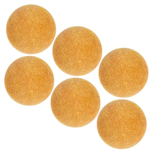 Supvox 6 Stück Fußballtischzubehör Mini Ersatz Fußbälle Tischfußballbälle Party Tischfußball, kleine Bälle Zubehör für Kickerspiele Bälle für Tischspiele Plastik Supvox 6 Stück Fußballtischzubehör Mini Ersatz Fußbälle Tischfußballbälle Party Tischfußball, kleine Bälle Zubehör für Kickerspiele Bälle für Tischspiele Plastik von Supvox