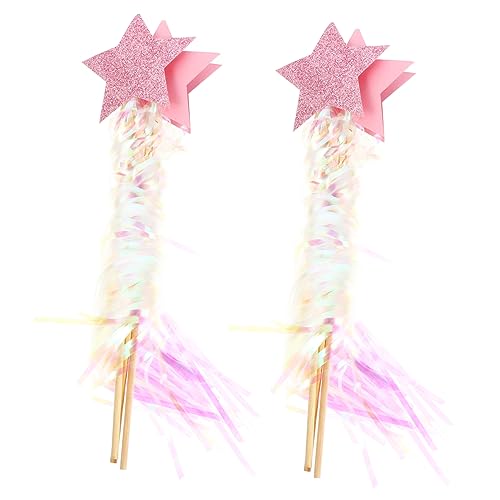 Supvox 6 Stück Glitzernde Feenstäbe für Hochzeiten und Kostümpartys Farbige Sternenstäbe Foto Requisiten für Halloween und Sicheres Holz und Papiermaterial für Kleine Supvox 6 Stück Glitzernde Feenstäbe für Hochzeiten und Kostümpartys Farbige Sternenstäbe Foto Requisiten für Halloween und Sicheres Holz und Papiermaterial für Kleine von Supvox