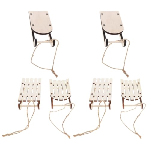 Supvox 6 Stück Holzschlitten-Ornamente Mini-Schlitten Weihnachtsminiaturen Zum Basteln Weihnachtsschlittenverzierungen Holzhandwerk Desktop Orament Schlitten Ornamente Khaki Hölzern Supvox 6 Stück Holzschlitten-Ornamente Mini-Schlitten Weihnachtsminiaturen Zum Basteln Weihnachtsschlittenverzierungen Holzhandwerk Desktop Orament Schlitten Ornamente Khaki Hölzern von Supvox