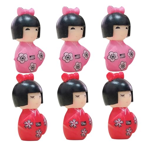 Supvox 6 Stück Kimono-Puppe Puppe Im Japanischen Stil Japanische Puppenverzierung Mini Japanische Puppe Traditionelle Kimonopuppe Japanische Kimonopuppe Desktop-Dekoration Büroschmuck PVC Supvox 6 Stück Kimono-Puppe Puppe Im Japanischen Stil Japanische Puppenverzierung Mini Japanische Puppe Traditionelle Kimonopuppe Japanische Kimonopuppe Desktop-Dekoration Büroschmuck PVC von Supvox